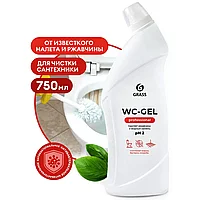 Средство чистящее для туалетных и ванных комнат "WC-gel Professional", 750 мл