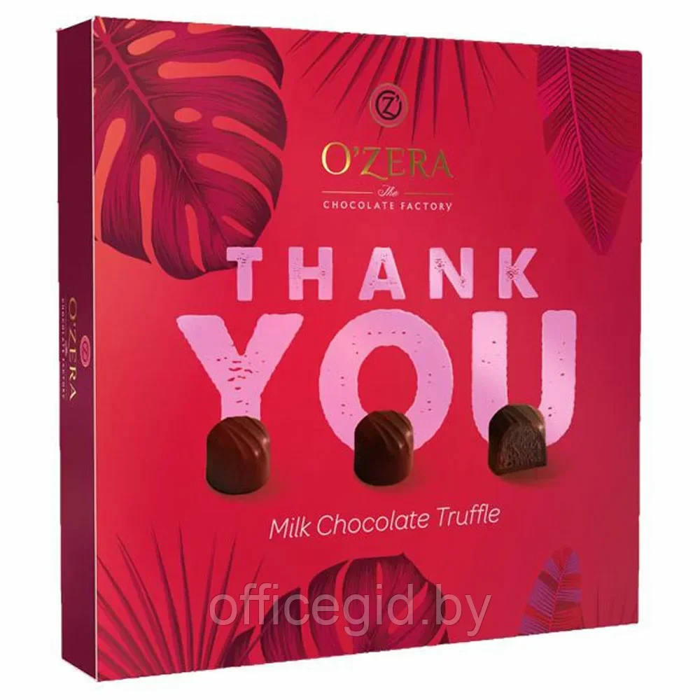Конфеты шоколадные "O`Zera. Thank you", 140 г