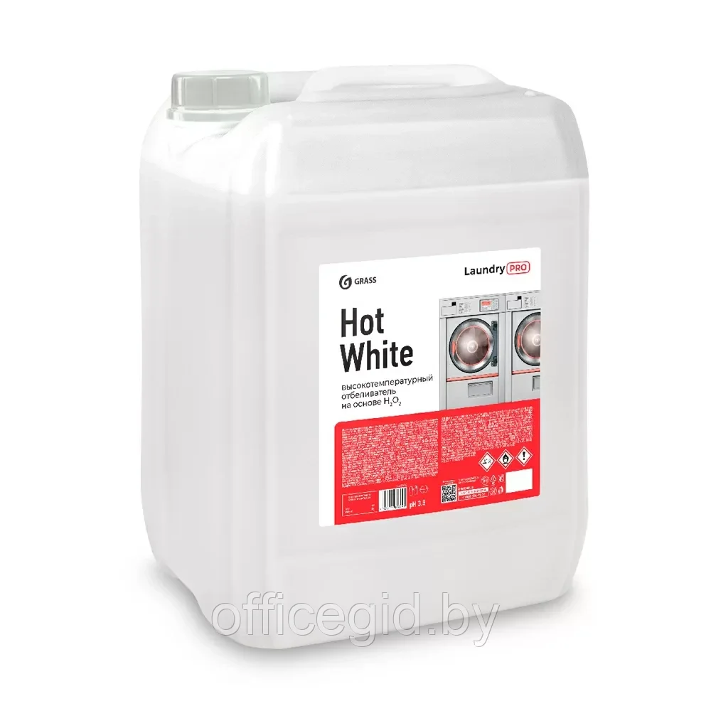 Отбеливатель для тканей "Hot White" высокотемпературный, 20 л - фото 1 - id-p203424939