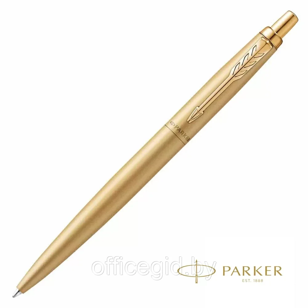 Ручка шариковая автоматическая Parker "Jotter Monochrome XL SE20", 1.0 мм, золотистый, стерж. синий - фото 1 - id-p203425878