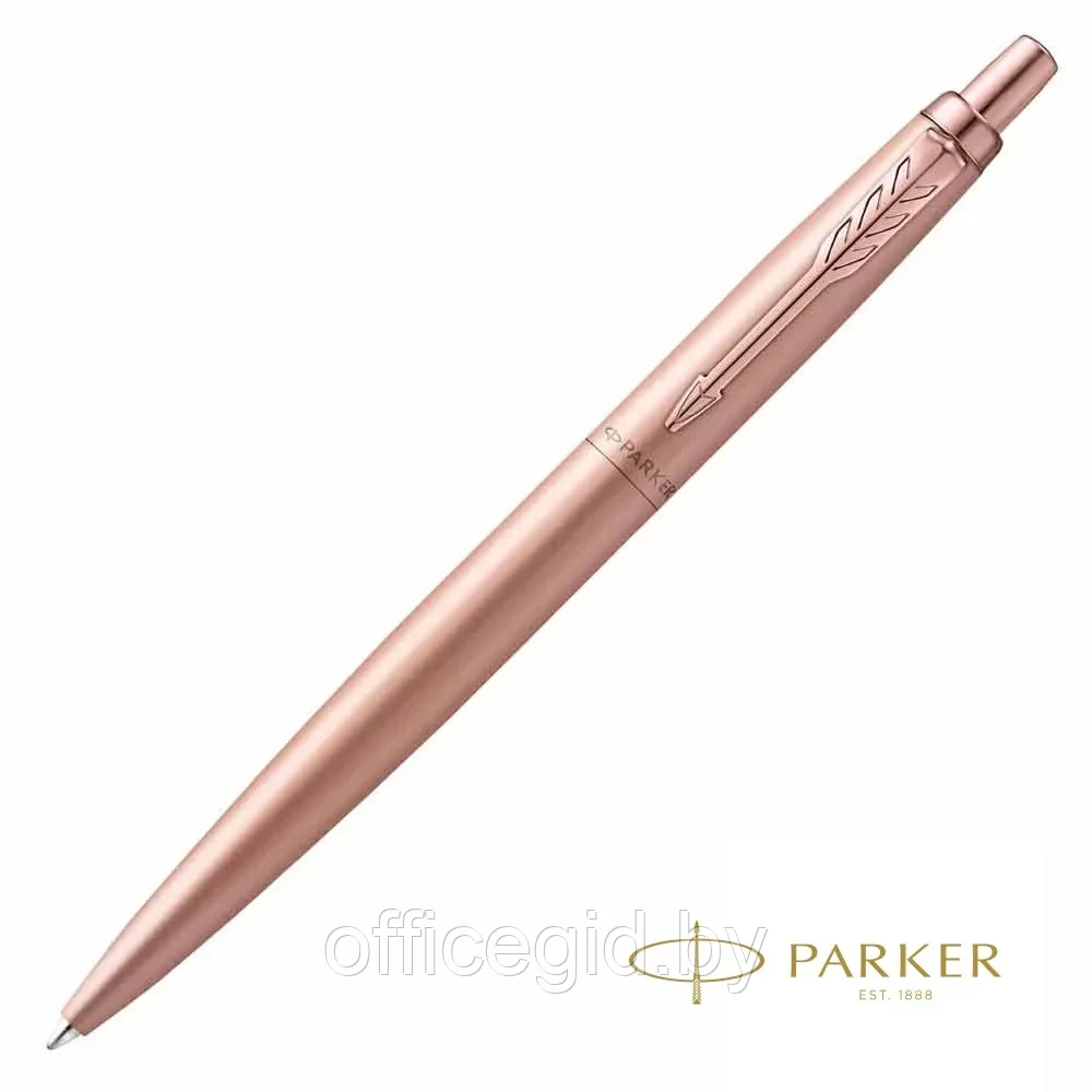 Ручка шариковая автоматическая Parker "Jotter Monochrome XL SE20", 1.0 мм, розовое золото, стерж. синий - фото 1 - id-p203425879