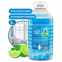 Средство для мытья окон и стекол "Clean Glass", голубая лагуна, 5 кг