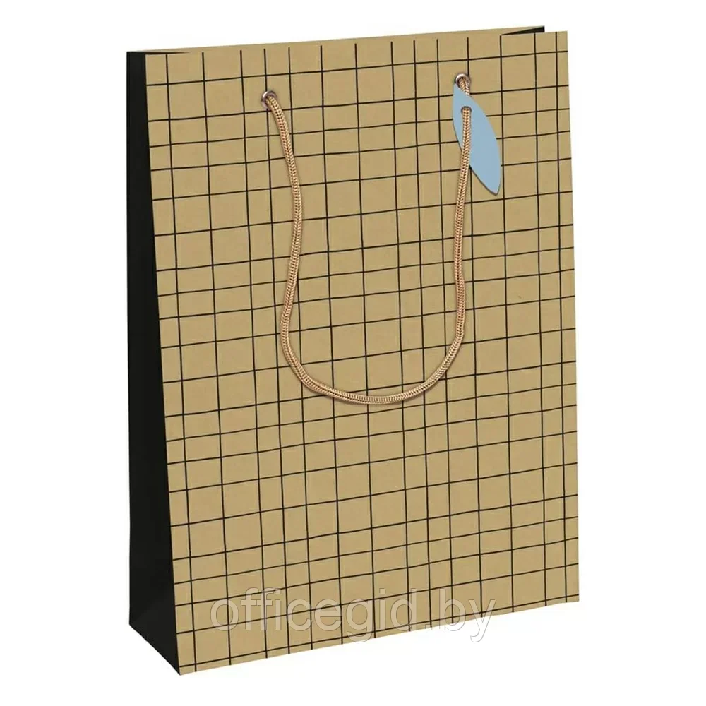 Пакет бумажный подарочный "Minimalist", 26.5x14x33 см