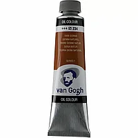 Краски масляные "Van Gogh", 234 сиена натуральная, 40 мл, туба