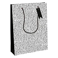 Пакет бумажный подарочный "Excellia. Baudelaire", 21.5x10.2x25.3 см