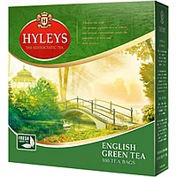 Чай Hyleys "Английский", 100 пакетиковx2 гр, зеленый