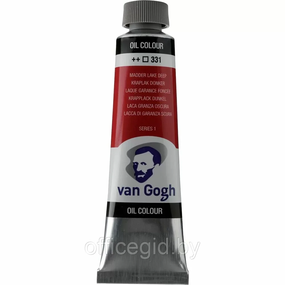 Краски масляные "Van Gogh", 331 краплак темный, 40 мл, туба - фото 1 - id-p203426859