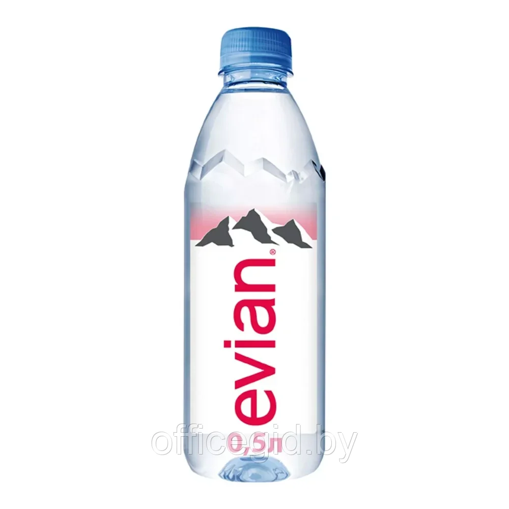 Вода минеральная "Evian", 0.5 л., негазированная