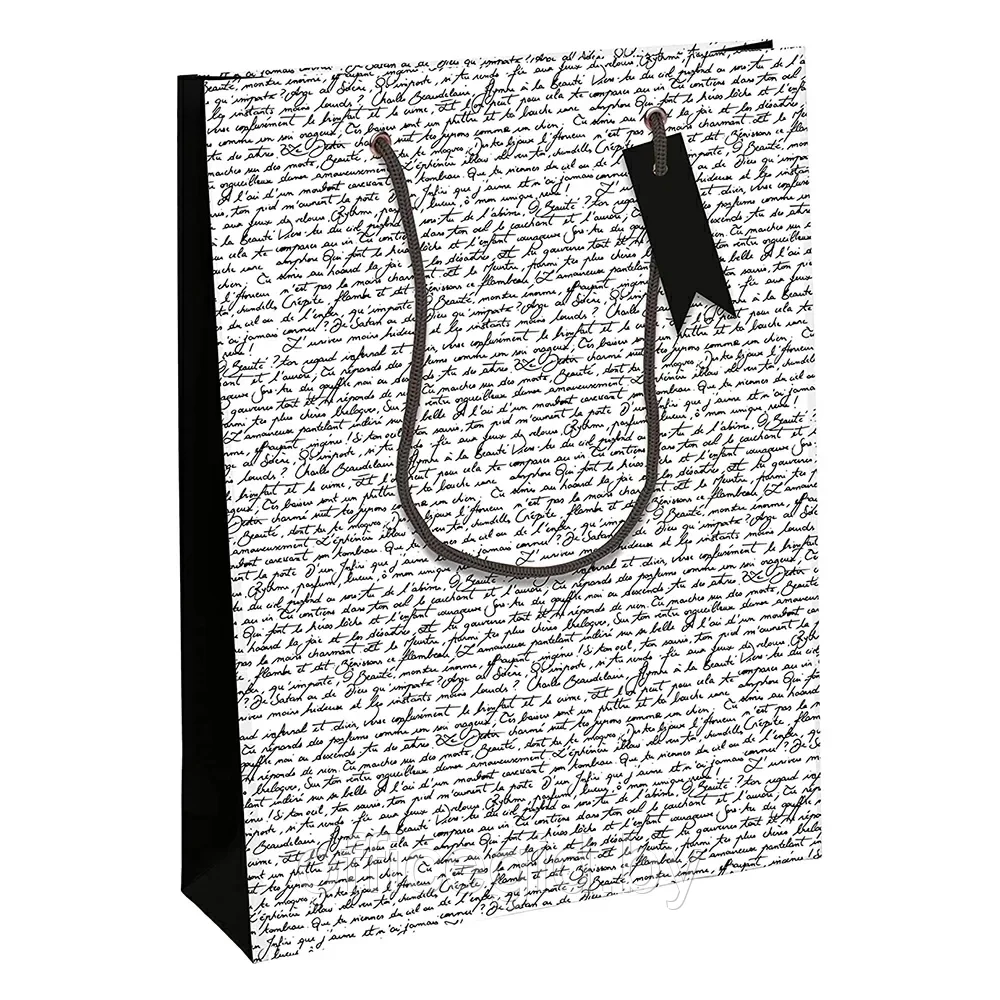 Пакет бумажный подарочный "Excellia. Baudelaire", 26.5x14x33 см - фото 1 - id-p203427934