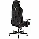 Кресло игровое Бюрократ VIKING KNIGHT N1 Fabric черный Light-20 с подголов. крестовина металл, фото 3