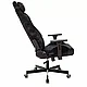 Кресло игровое Бюрократ VIKING KNIGHT N1 Fabric черный Light-20 с подголов. крестовина металл, фото 4
