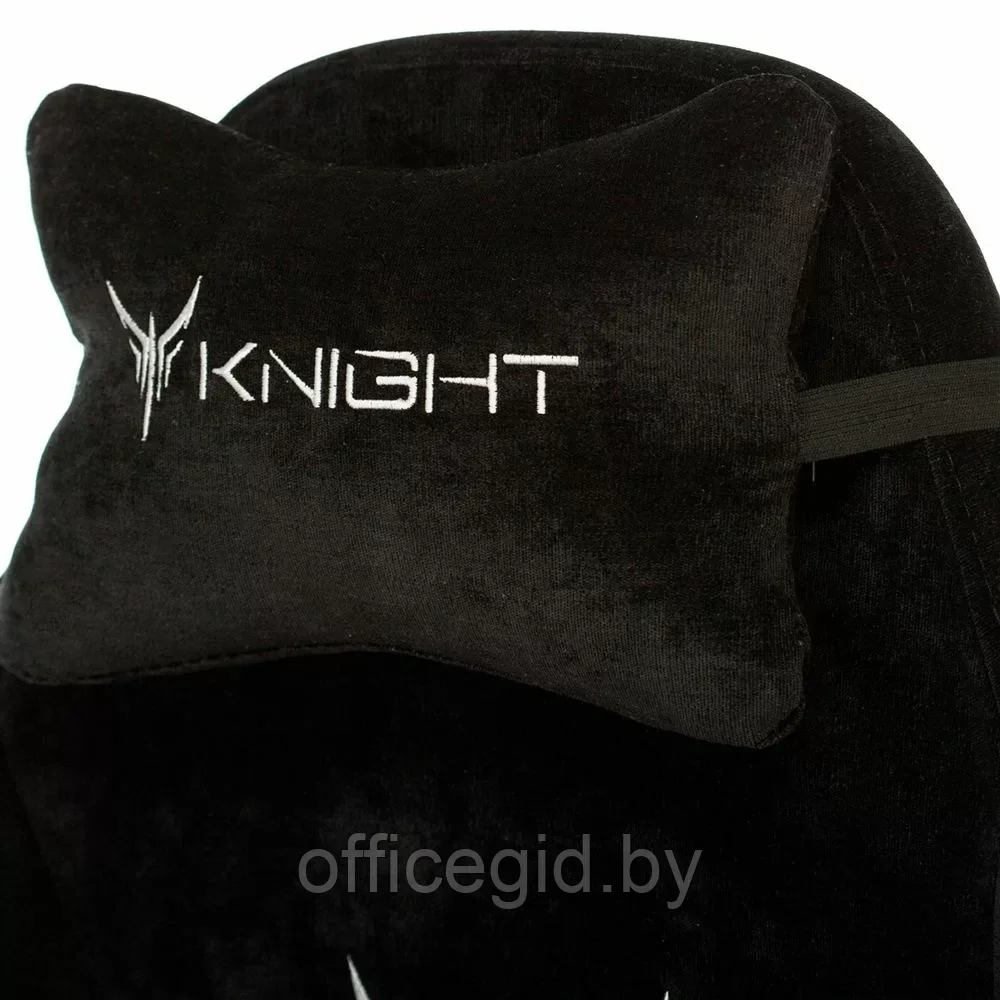 Кресло игровое Бюрократ VIKING KNIGHT N1 Fabric черный Light-20 с подголов. крестовина металл - фото 10 - id-p203426886