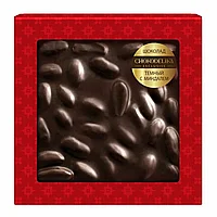 Шоколад темный с миндалем, 80 г