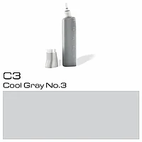 Чернила для заправки маркеров "Copic", C-3 холодный серый №3
