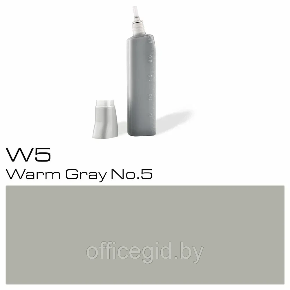 Чернила для заправки маркеров "Copic", W-5 тёплый серый №5 - фото 1 - id-p203426907