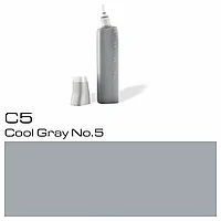 Чернила для заправки маркеров "Copic", C-5 холодный серый №5