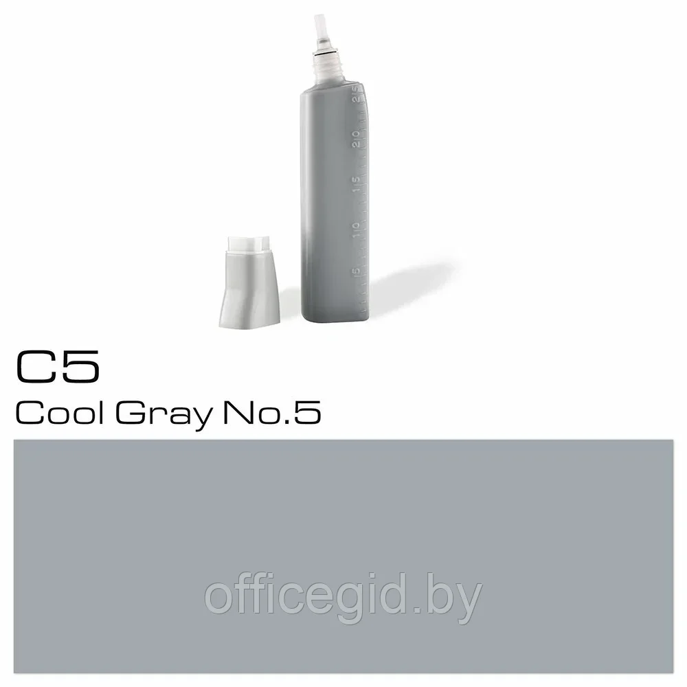 Чернила для заправки маркеров "Copic", C-5 холодный серый №5 - фото 1 - id-p203426909