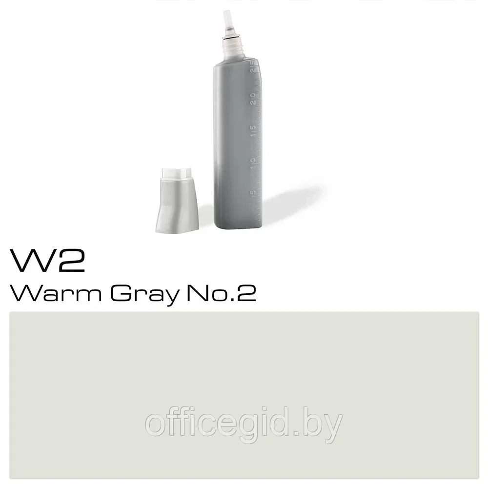 Чернила для заправки маркеров "Copic", W-2 теплый серый №2 - фото 1 - id-p203426916