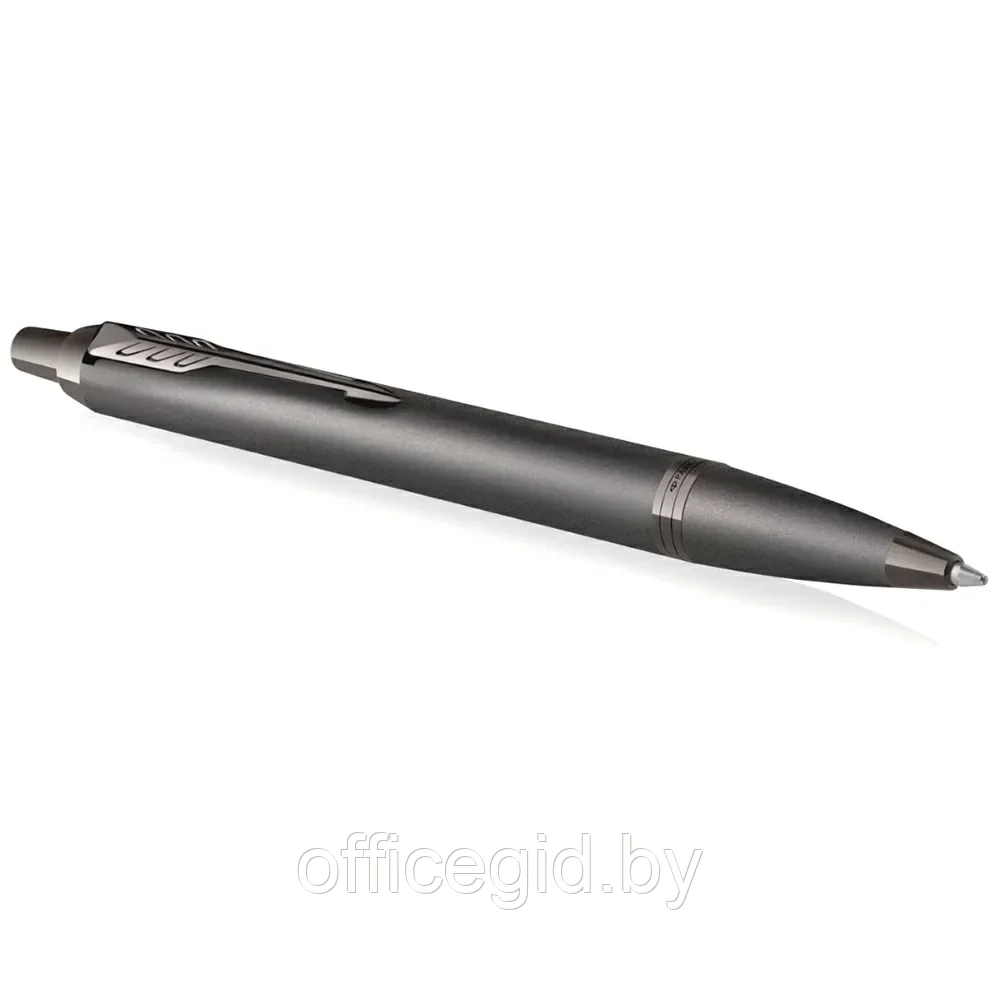 Ручка шариковая автоматическая Parker "IM Monochrome K328", 0,7 мм, серый, стерж. синий - фото 6 - id-p203427977