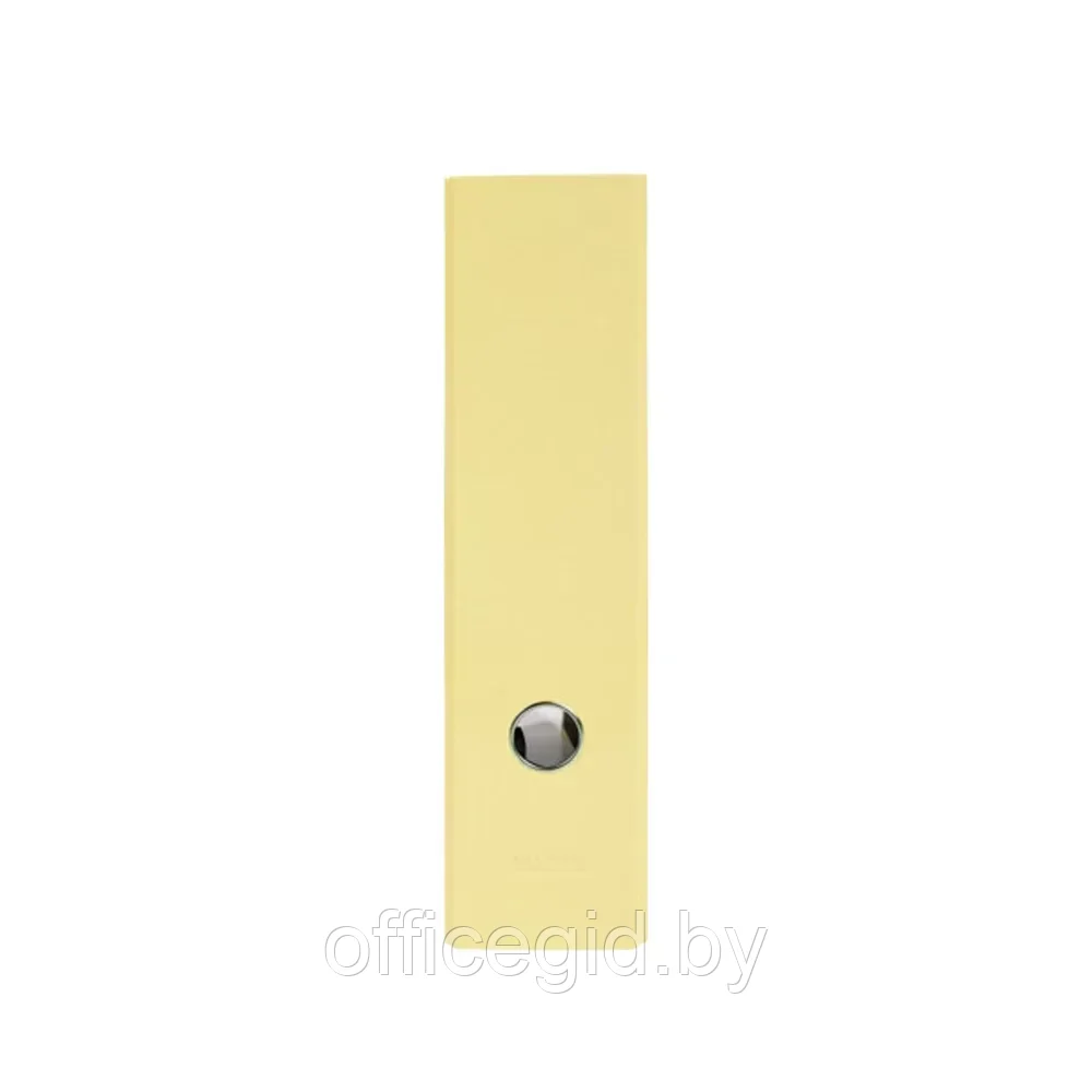 Папка-регистратор "Aquarel", А4, 80 мм, ламинированный картон, желтый - фото 2 - id-p203427984
