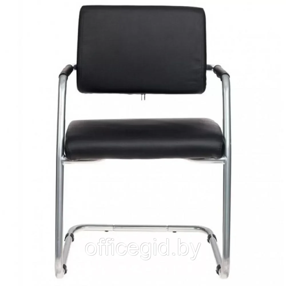 Кресло на полозьях "CH-599AV TW-01", сетка, ткань, металл, черный - фото 2 - id-p203426024