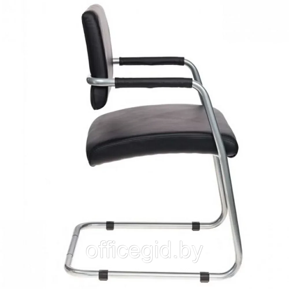 Кресло на полозьях "CH-599AV TW-01", сетка, ткань, металл, черный - фото 3 - id-p203426024