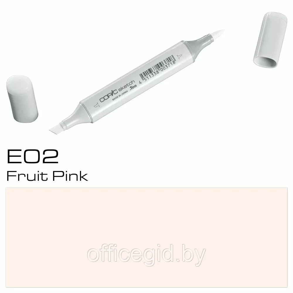 Маркер перманентный "Copic Sketch", E-02 фруктовый розовый - фото 1 - id-p203426947