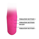 Перезаряжаемый вибратор Pretty Love Carina с клиторальной стимуляцией розовый, фото 6