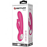 Перезаряжаемый вибратор Pretty Love Carina с клиторальной стимуляцией розовый, фото 9