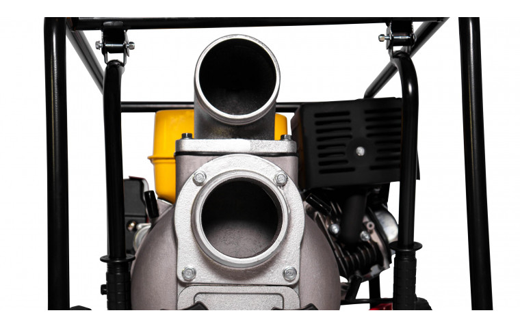 Мотопомпа CHAMPION GTP101E (4" грязная вода 1800л/мин 6/26м 13лс 6,5л 78,1кг, эл. стартер,колеса) - фото 8 - id-p203347781