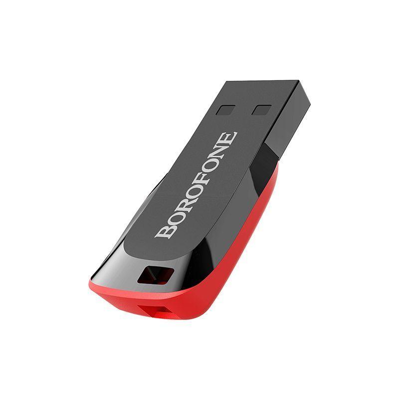 Флешка 32Gb Borofone BUD2, USB 2.0, черный 556423 - фото 2 - id-p203446318