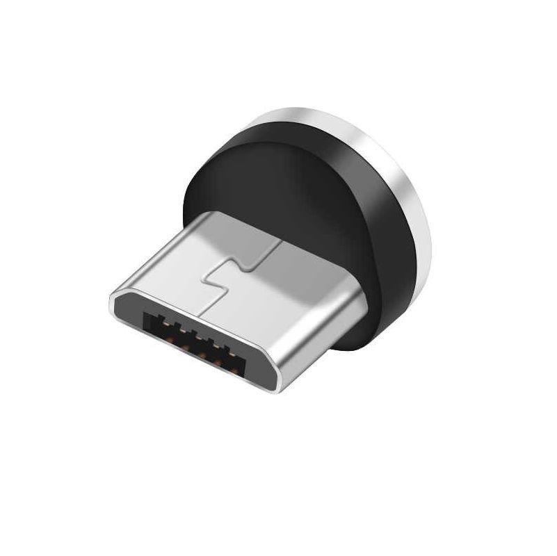 Магнитная головка - коннектор C09V MicroUSB для магнитного USB кабеля 556405 - фото 1 - id-p203446322