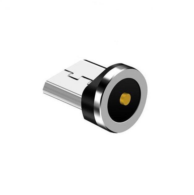 Магнитная головка - коннектор C09V MicroUSB для магнитного USB кабеля 556405 - фото 2 - id-p203446322