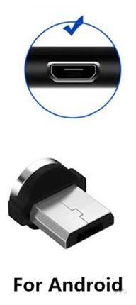 Магнитная головка - коннектор C09V MicroUSB для магнитного USB кабеля 556405 - фото 5 - id-p203446322