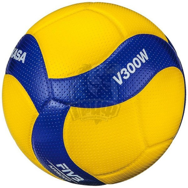 Мяч волейбольный профессиональный Mikasa V300W (арт. V300W) - фото 1 - id-p203446343