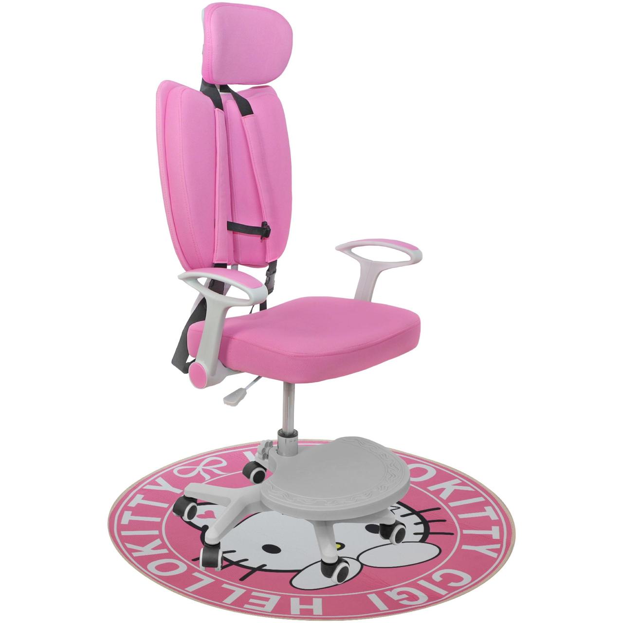 Кресло поворотное Twins, розовый, ткань - фото 1 - id-p181693500