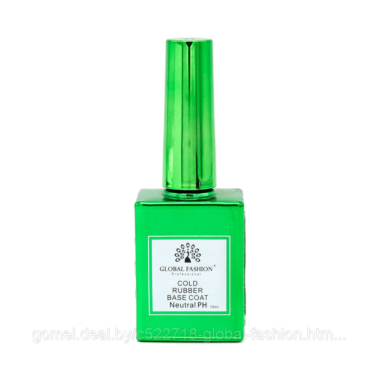 Холодная база для гель лака Global Fashion, Cold Rubber Base Coat 15 мл - фото 2 - id-p151089966