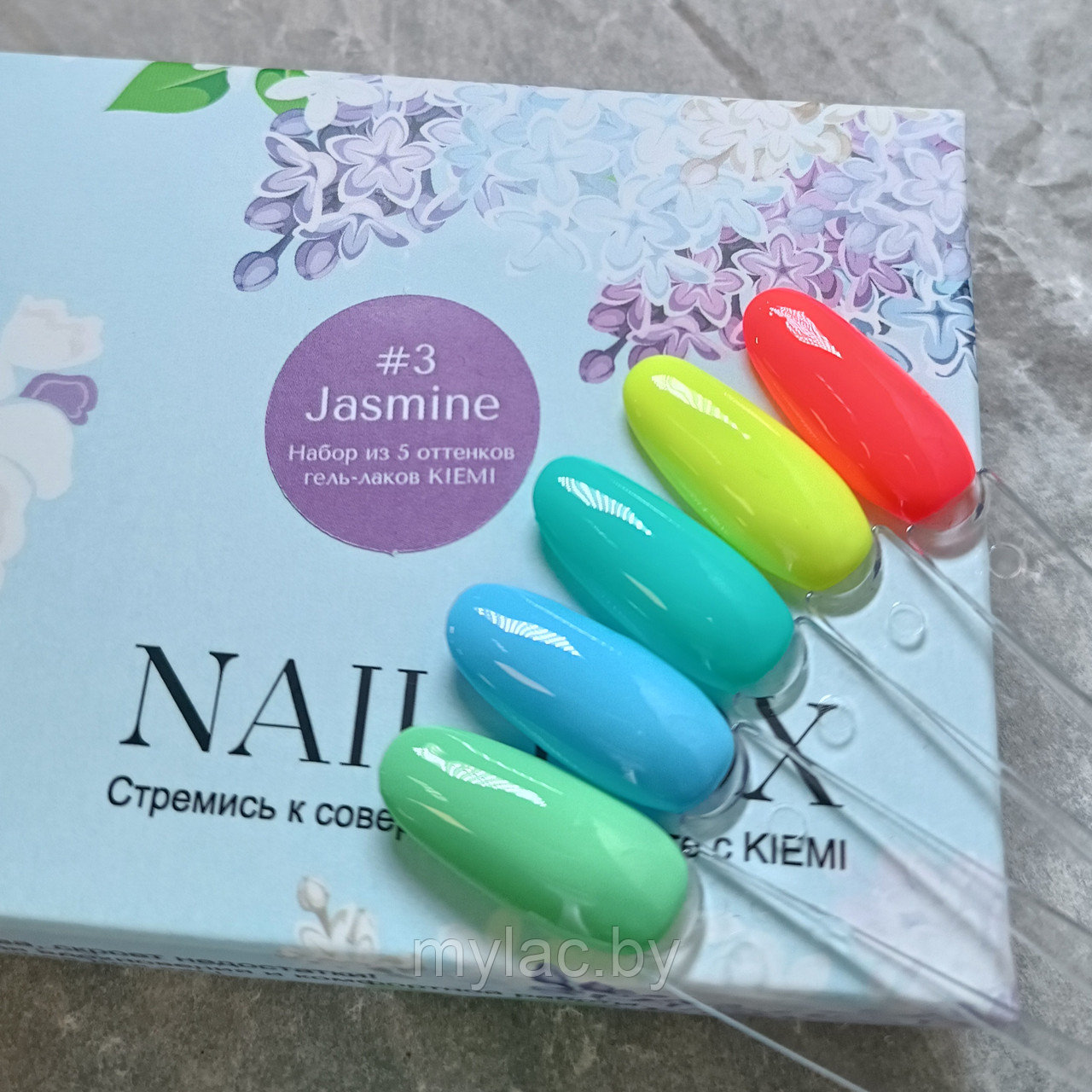 Набор Nail Box KIEMI № 3 "JASMINE" - фото 2 - id-p203458125