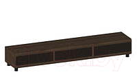 Тумба Лером Камелия ТБ-2671-ГТ-К (гикори джексон темный/комбинированный венге)