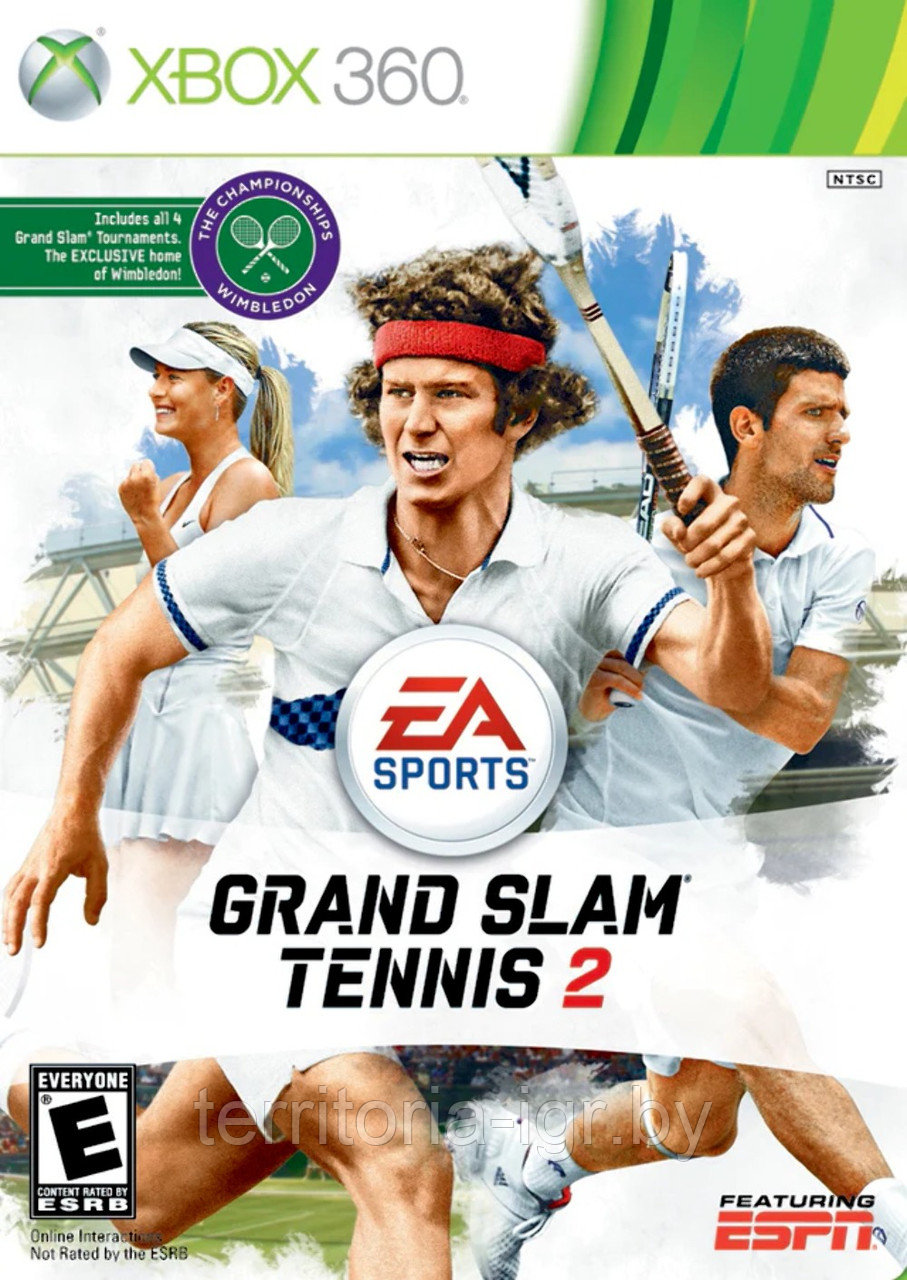 Grand Slam Tennis 2 (Английская версия) Xbox 360 - фото 1 - id-p203473414