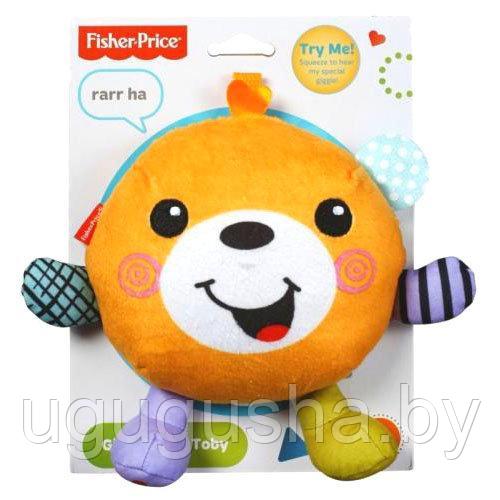 Мягкая развивающая игрушка 'Веселый Мишка Тоби' Fisher Price - фото 1 - id-p203481951