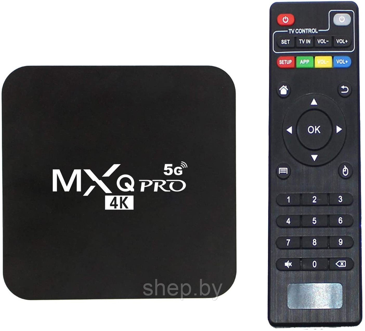 Смарт тв приставка MXQ PRO 4K Plus 5G 2 Гб / 16 Гб - фото 2 - id-p203499269