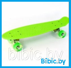 Детский скейт пенни борд Penny board скейтборд для мальчиков и девочек YB101, большой выбор цветов - фото 4 - id-p203505101