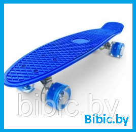 Детский скейт пенни борд Penny board скейтборд для мальчиков и девочек YB101, большой выбор цветов - фото 3 - id-p203514258