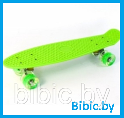 Детский скейт пенни борд Penny board скейтборд для мальчиков и девочек YB101, большой выбор цветов - фото 4 - id-p203514258