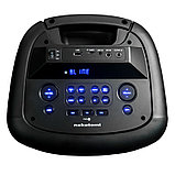 Акустическая портативная колонка Nakatomi GS-59 - 120W, Караоке с беспр. микр., BT+FM+USB+SD+LED+ДУ, фото 6