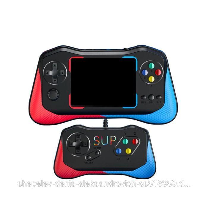 Портативная игровая приставка SUP  Game Joystick Q12 500 в 1 c джойстиком