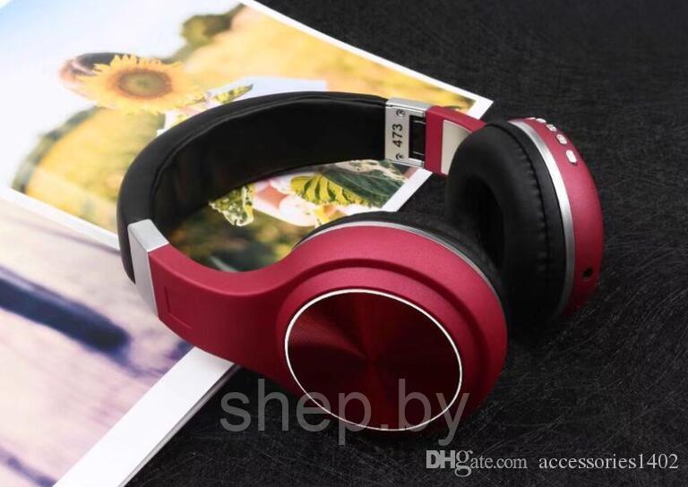 Беспроводные Bluetooth наушники Enjoy Music 473 , цвет: черный, красный, синий, коричневый - фото 5 - id-p203535593