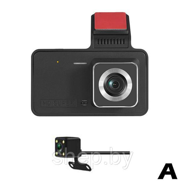 Видеорегистратор Dual Lens Vehicle Blackbox DVR с камерой заднего вида - фото 4 - id-p203537546