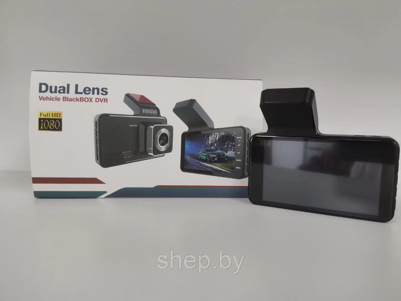 Видеорегистратор Dual Lens Vehicle Blackbox DVR с камерой заднего вида - фото 9 - id-p203537546